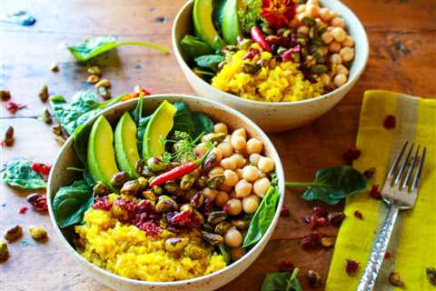 Pistachio Turmeric Rice Power Bowl