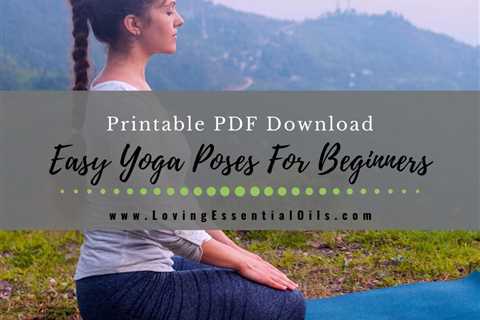 15 Easy Yoga Poses For Beginners - Printable PDF Download