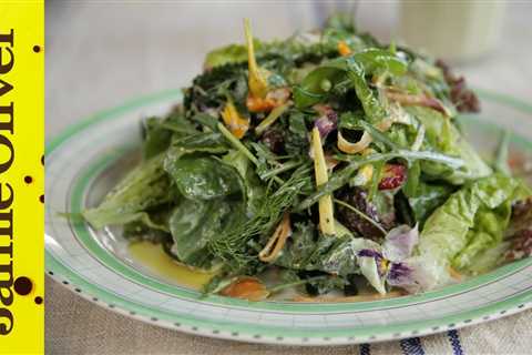How to make Zero Fat Salad Dressing | Jamie Oliver
