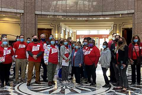 In Red for Ed Day of Action, Teachers Take Their Message to the Capitol – Connecticut Education..