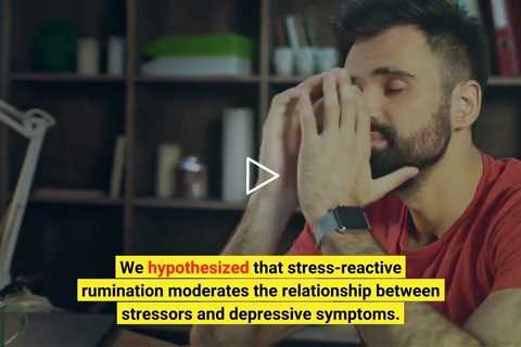 Negative Cognitive Styles Are Associated With A Vulnerability To Subsequent Depression. Facts!😲