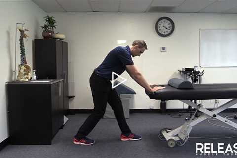 Standing Calf Stretch - Soleus - Bent Knee