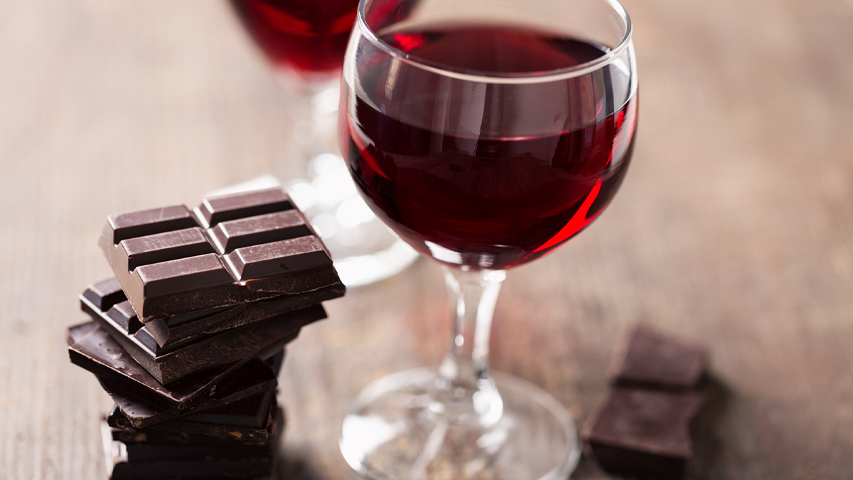 Happy National Red Wine Day! Drinking It With Chocolate May Help Protect Your Vision