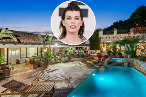Milla Jovovich’s Lavish 90210 Estate Sells to L.A. Construction Mogul