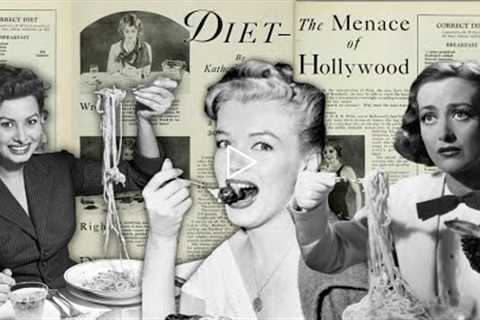 Shocking Old Hollywood Diets you won't believe (only 500 calories a day!?)