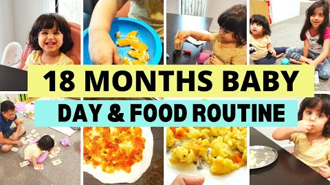 18 MONTHS BABY ( DAY AND FOOD ROUTINE ) #baby_day_routine