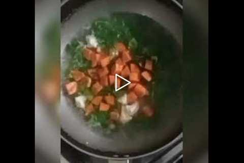 Lunch recipe for 6 to 8 months baby (My First Video on YouTube)