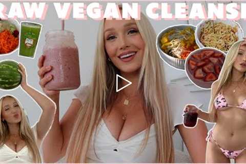 I ate RAW VEGAN for a week! Here’s what happened… 😱🍉🍌👙🥬💗 // GwenGwiz