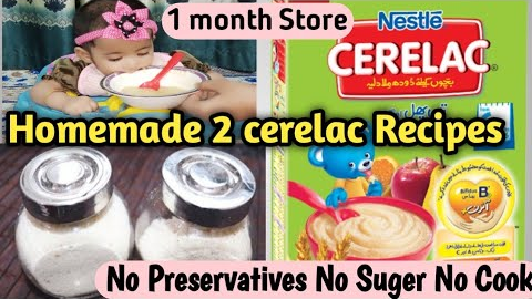 Homemade Baby Cerelac 2 recipes| Excellent Food Option For Busy Moms And Travel