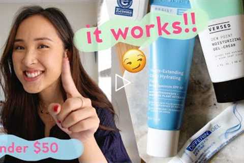 4 Step OILY, ACNE & BLACKHEAD Routine UNDER $50!