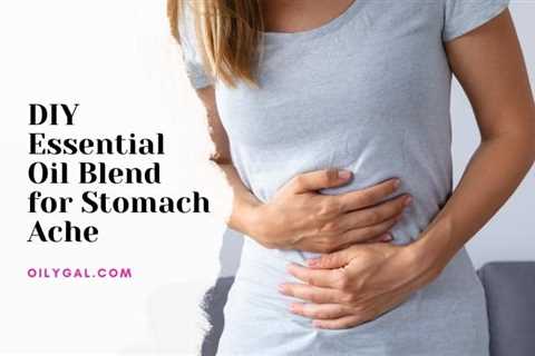 DIY Essential Oil Blend for Stomach Ache – Chamomile, Tangerine and Cardamom