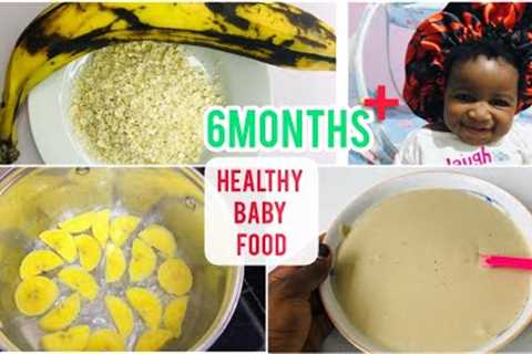 Healthy Baby Food Recipe ||Homemade Baby Food for 6 months +