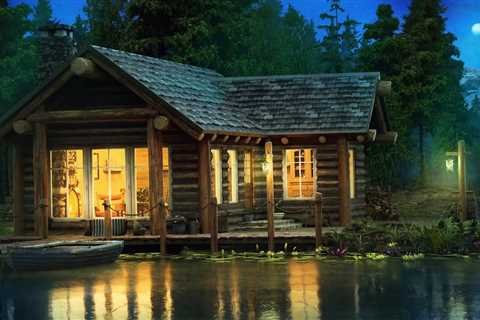Log Cabin in The Woods – Nature Sounds at Night to Relax Your Mind