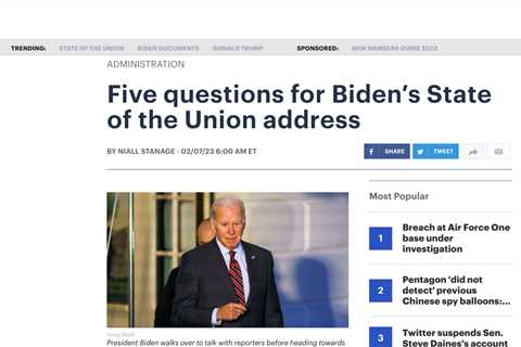 President Biden Delivers 99th State of the Union Address, Focusing on Economy, Healthcare, and China