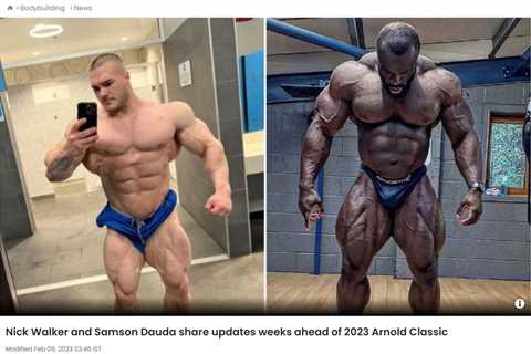 Veteran Coach Predicts Big Ramy to Defeat Walker and Dauda at 2023 Arnold Classic