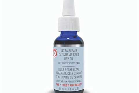First Aid Beauty Ultra Repair Oat  Hemp Seed Dry Oil: Non-Greasy and Fragrance Free Oil to Nourish..