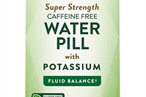 Nature's Truth Super Strength Water Pill with Potassium | 90 Count | Caffeine Free | Vegetarian,..