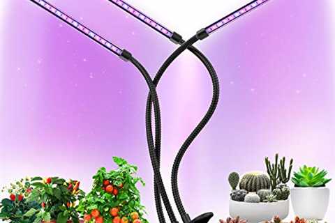 Grow Lights Plant Light for Indoor Plants Lamps Bulb Full Spectrum Auto ON/Off Timer