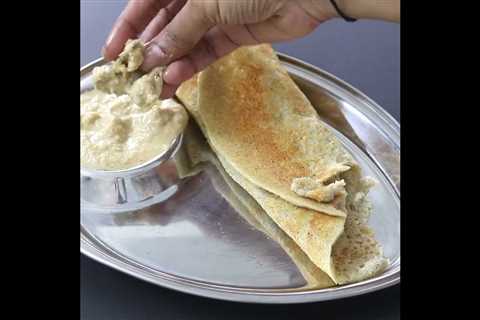 Bajra Dosa Recipe – How To Make Crispy Bajra Dosa – Millet Recipes For Weight Loss #shorts