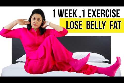 1 Week , 1 Easy Exercise Lose Belly Fat In Bed