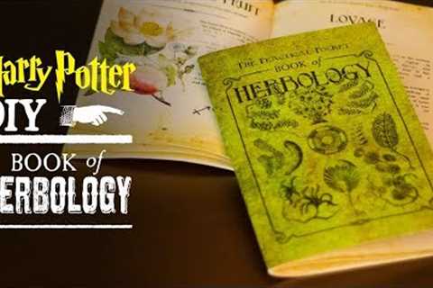 Herbology Book - Harry Potter DIY