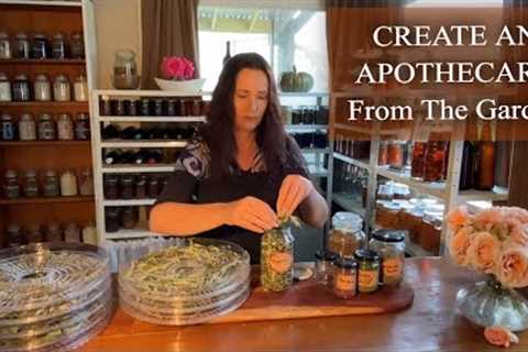 Creating An Apothecary From The Garden / Homesteading / Herbal Medicine Herbs