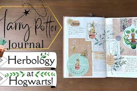 Harry Potter Journaling, Herbology Class at Hogwarts! ASMR