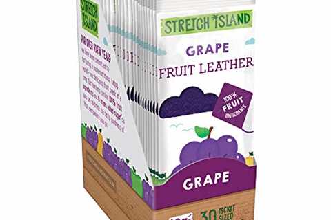 Stretch Island Original Fruit Leather, Grape, 0.5 Ounce Leathers, 30 Count (Pack of 1)