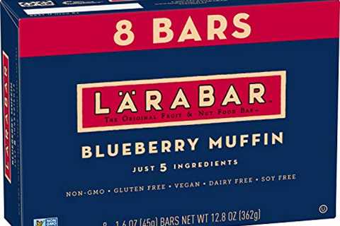 Larabar, Gluten Free Bar, Blueberry Muffin, 8 Count