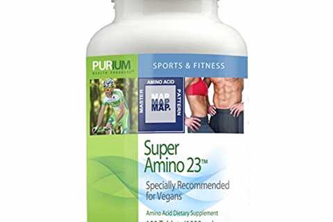 Purium Super Amino 23-150 Vegan Tablets - BCAA  Essential Amino Acid Dietary Supplement, Pre..