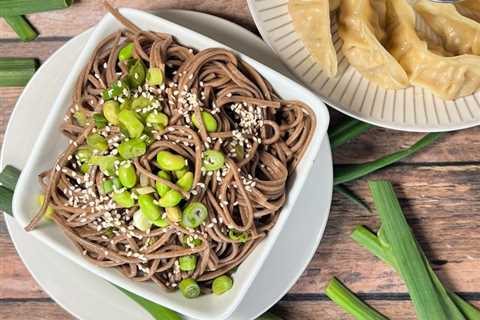 20-Minute Green Onion Sesame Soba Noodles