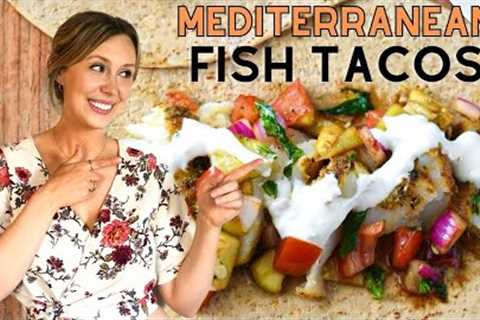 Baked Fish Tacos Recipe - Only 20 Minutes and Mediterranean Diet Friendly!