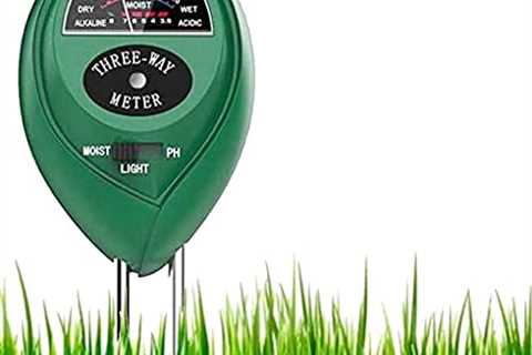 Riemex Soil Moisture Meter Sensor 3 in 1, Plant Water Monitor, Soil Hygrometer Sensor for Gardening,..