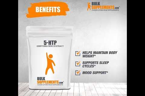 5-HTP BulkSupplements.com 5-HTP (5-Hydroxytryptophan) Powder – Mood Boosting Supplement