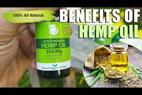 ð¯ Benefits of Hemp Oil for Pain Relief, Anxiety, Inflammation, more [TRY]