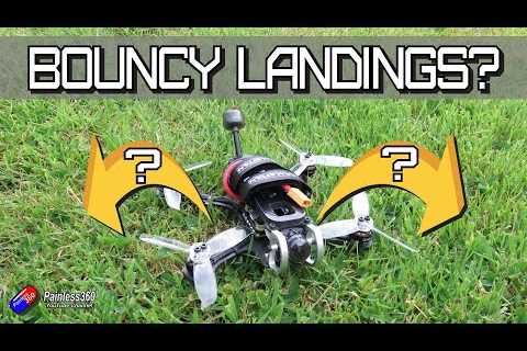 Why does my quadcopter bounce around on landing?
