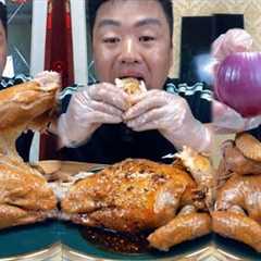 Mukbang Onion​1 Chicken1 | Eating Fast Food
