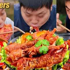 Who dares to eat large intestine sashimi? | TikTok Video|Eating Spicy Food and Funny Pranks| Mukbang