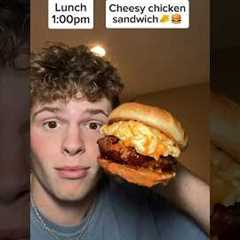 Eating different fast food food hacks for the entire day!