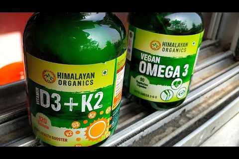Himalayan Organics Dietary Supplements Review | Vit D3 & K2 | Vegan Omega 3