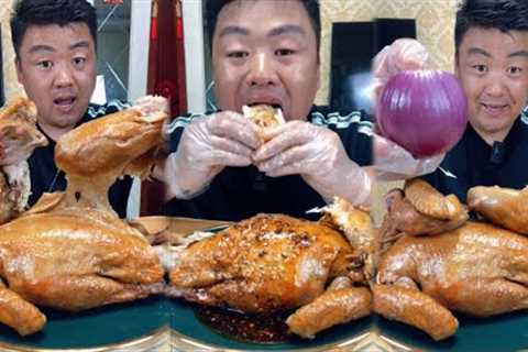 Mukbang Onion​1 Chicken1 | Eating Fast Food