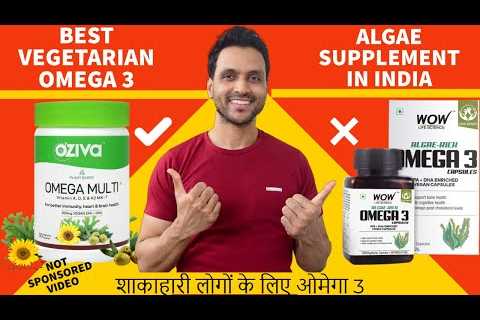 Best vegan omega 3 supplement in India  | Oziva omega multi capsule & wow vegan omega 3 review