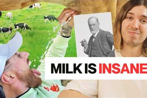The shocking reason why humans started drinking cows'' milk 🤢