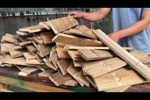 A Second Life for Pallets: Turning Discarded Wood into a Gorgeous Coffee Table