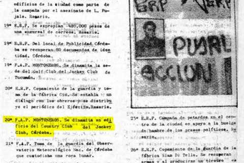 20/10/1971  F.A.P Montoneros  Las Fuerzas Armadas Peronistas en Acción conjunta…