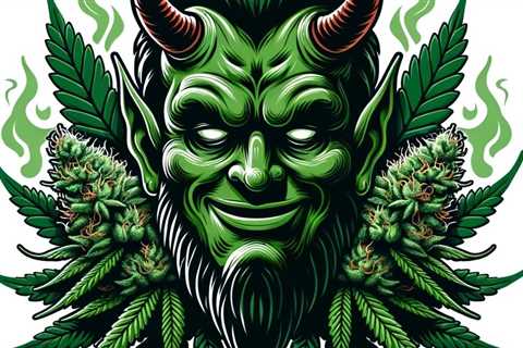 Green Devil  👿 Cette fleur est soigneusement cultivée  pour créer un équilibre…