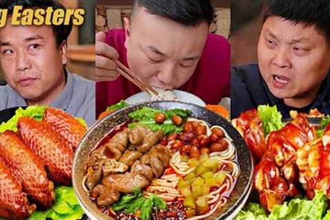 Eating big crabs for breakfast is too luxurious |TikTok Video|Eating Spicy Food Pranks|Funny Mukbang
