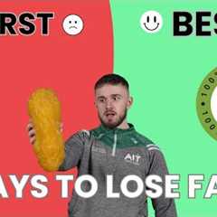 What''s The Best Diet To Lose Fat ? ( RANKED BEST TO WORST Tier List)