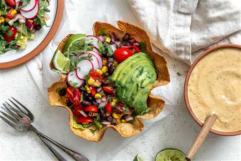 Crispy Baked Tortilla Bowls