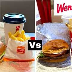 The ULTIMATE Burger! - Burger King Vs Wendy''s - Who Wins?
